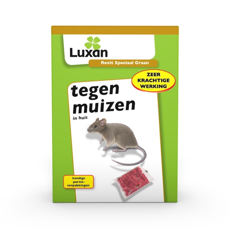 Luxan Rexit Speciaal Graan - Muizengif - doos - 50 gram