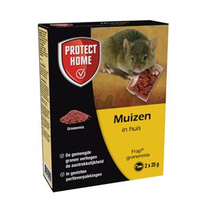 Protect Home Frap Granenmix - Muizengif - doos - 2x25 gram