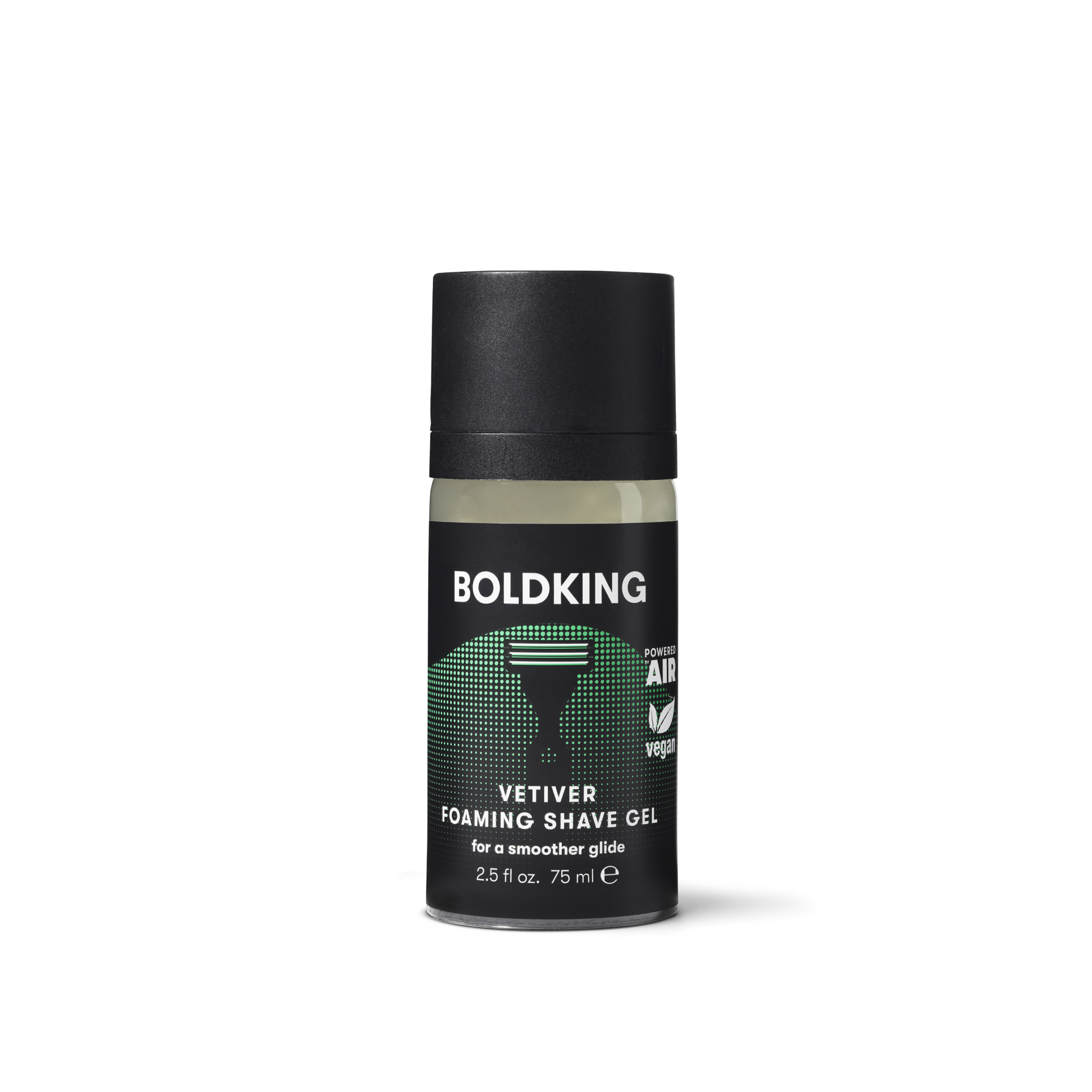 Boldking Foaming Shave Gel 75ml Vetiver