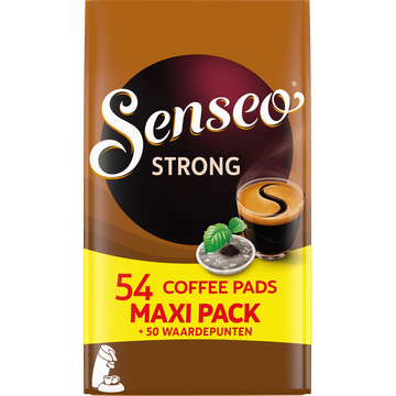 Senseo enseo Strong Koffiepads Voordeelpak 54 Stuks 375g bij Jumbo