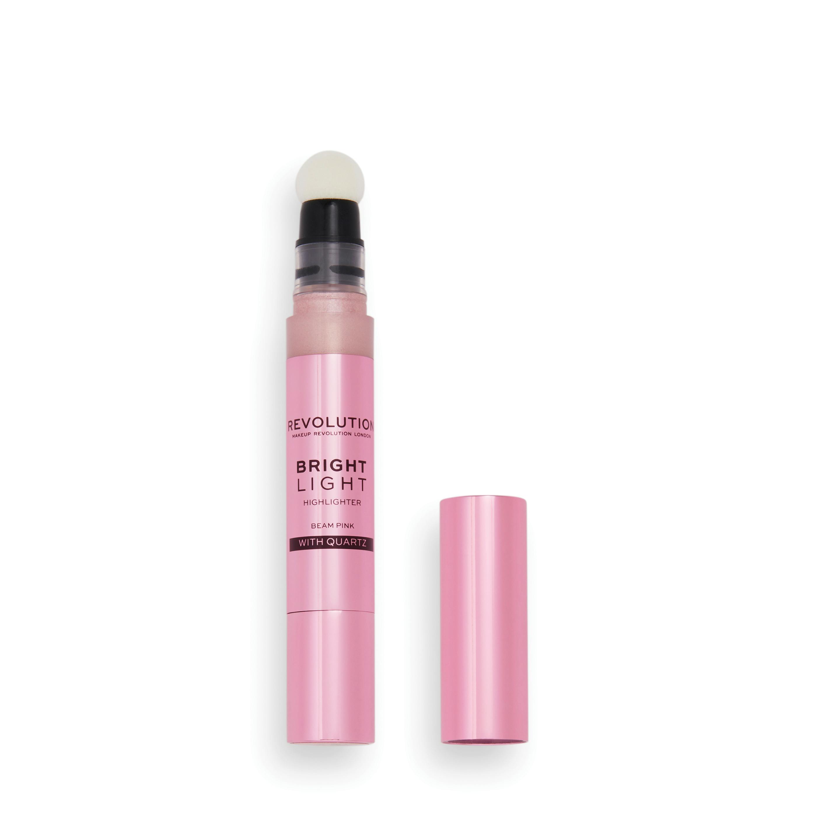 makeuprevolution Makeup Revolution Bright Light Highlighter 3ml (Various Shades) - Beam Pink