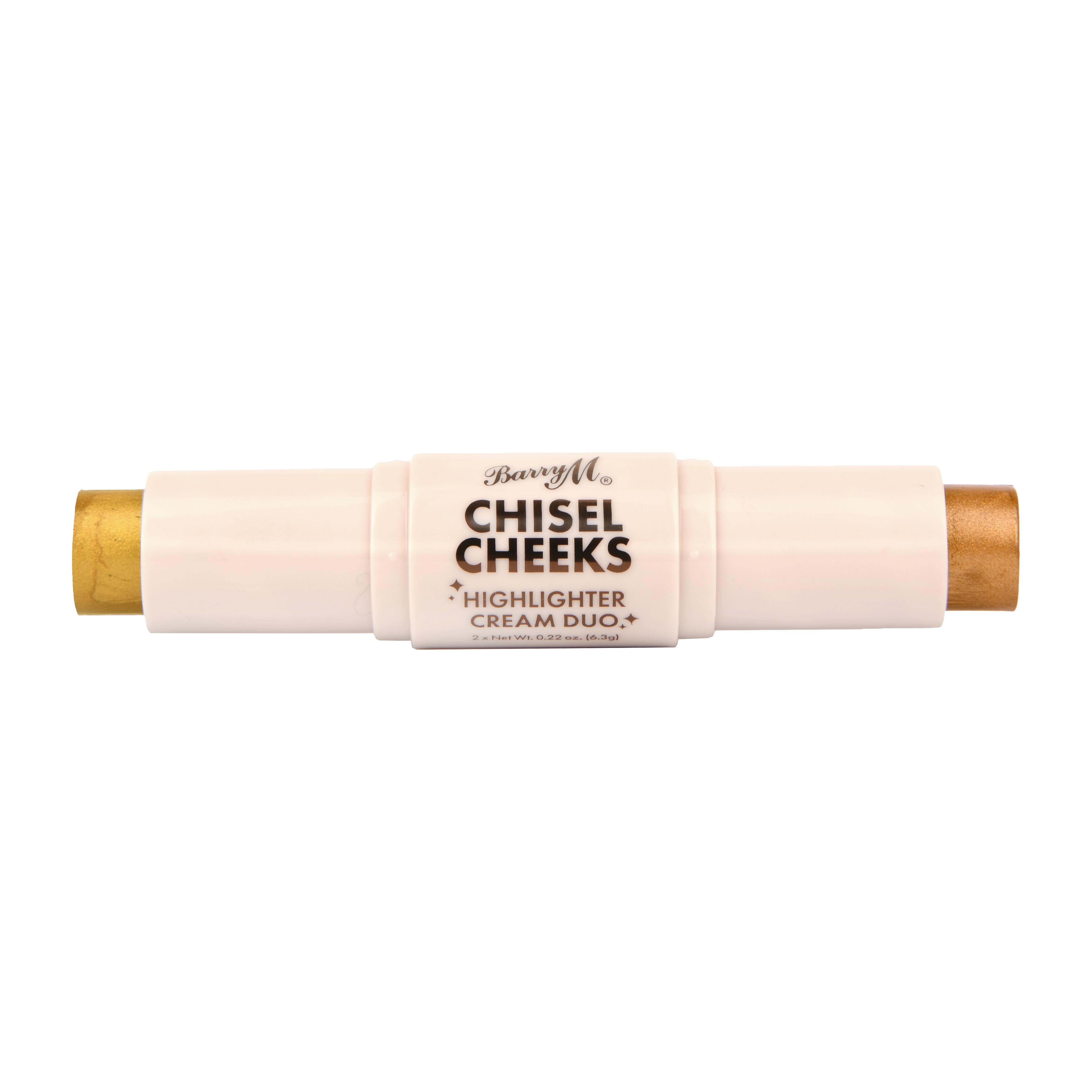 Barry M. Chisel Cheeks Highlighter Cream Duo Gold/Bronze 12,6 g