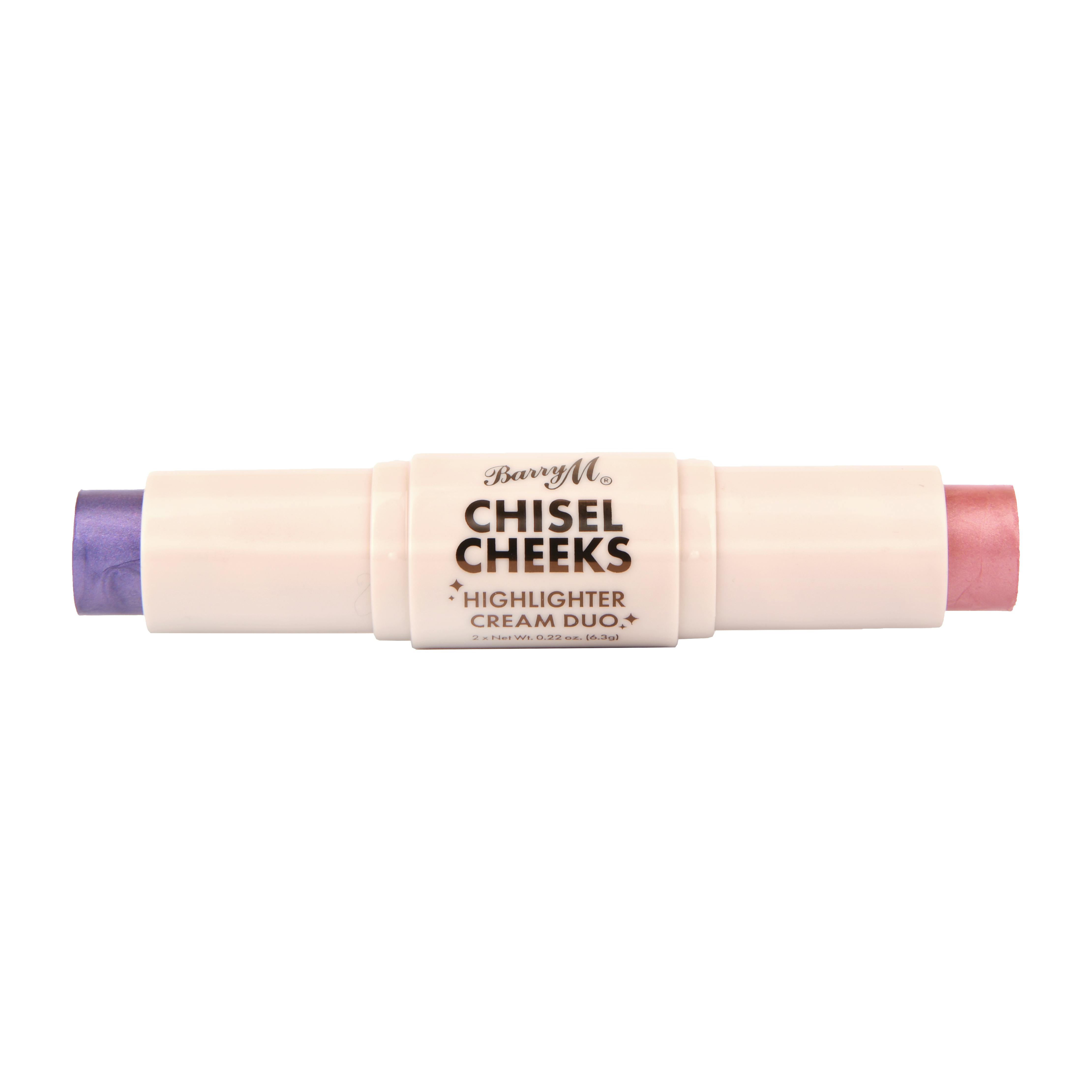 Barry M. Chisel Cheeks Highlighter Cream Duo Lilac/Pink 12,6 g
