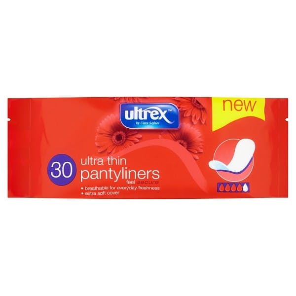 Ultrex Ultra Thin Pantyliners 30 st