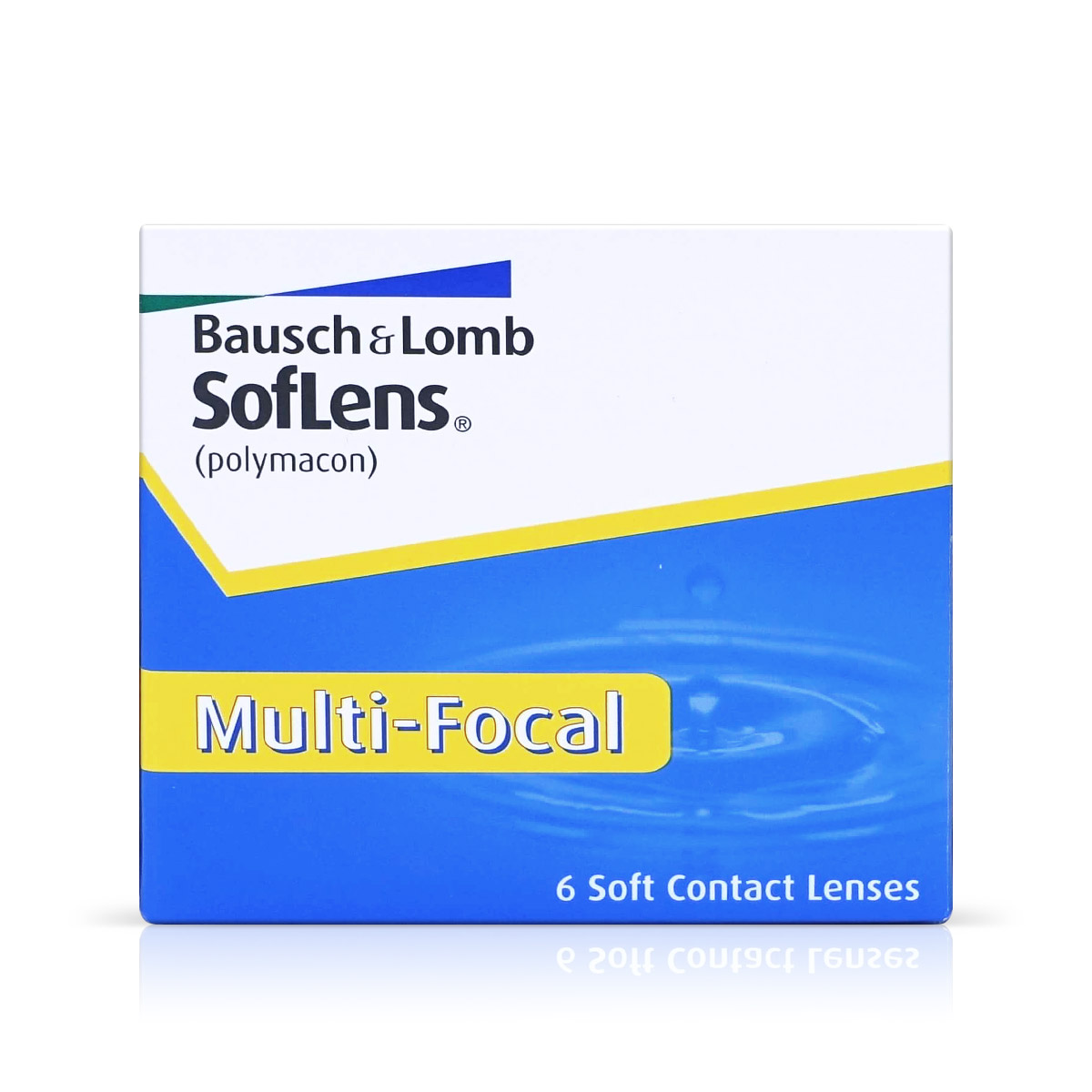 Bausch + Lomb Soflens Multifocal 6 pack, Maandlenzen, Contactlenzen, 