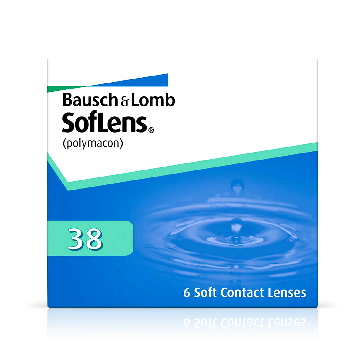 Bausch + Lomb Soflens 38 6 pack, Maandlenzen, Contactlenzen, 