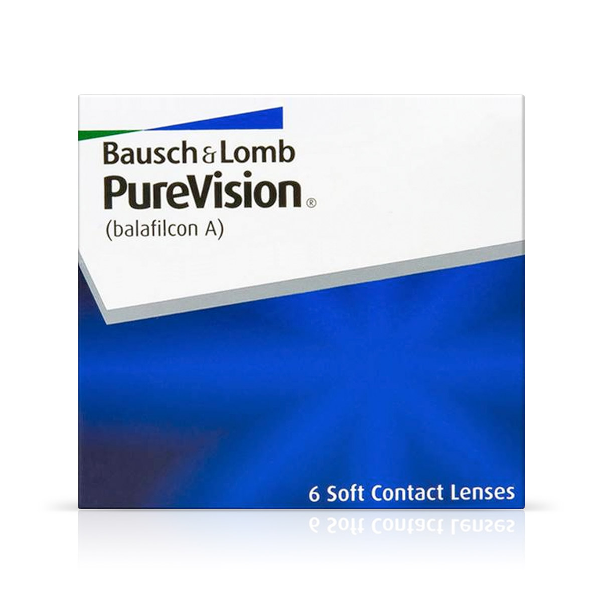 Bausch + Lomb PureVision 6 pack, Maandlenzen, Contactlenzen, 