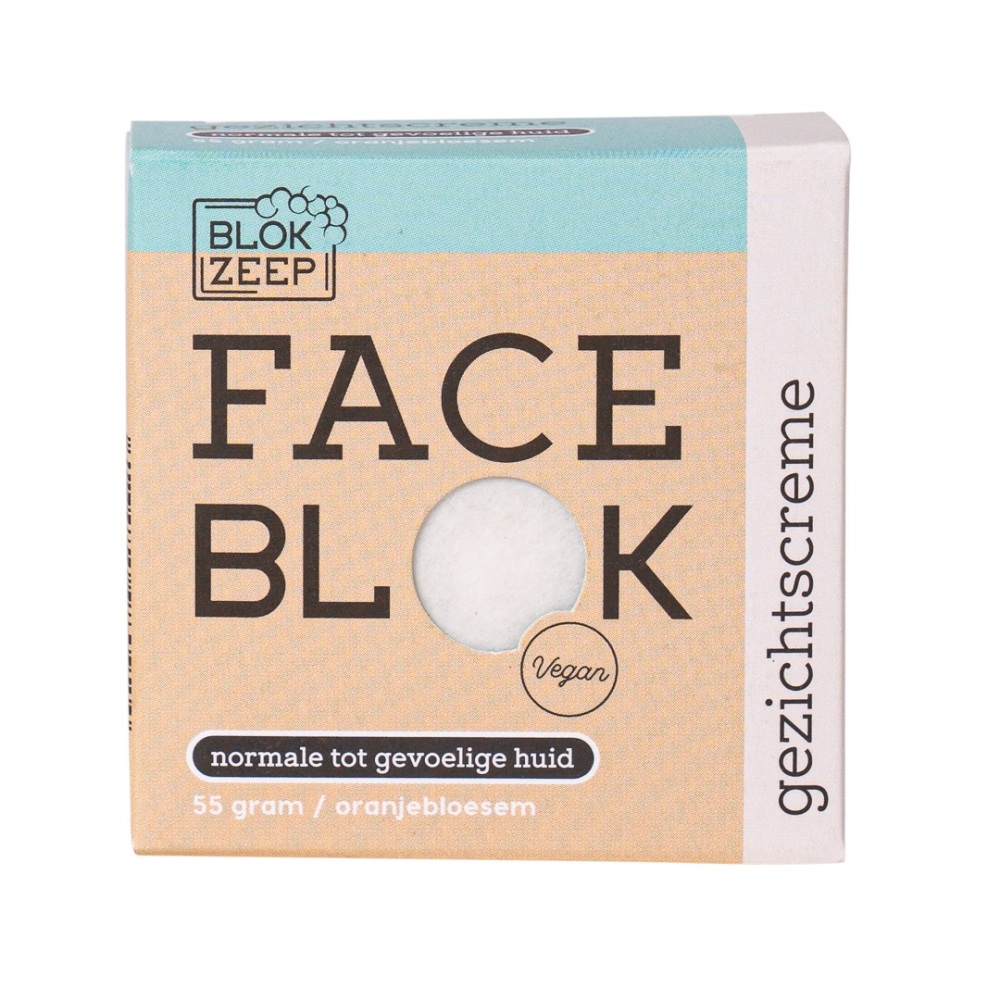 Blokzeep Face Blok Gezichtscreme Bar - Normaal tot gevoelige huid