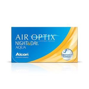 Alcon Air Optix Night & Day 6 pack, Maandlenzen, Contactlenzen, 