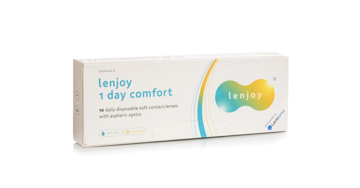 Lenjoy Kontaktlinsen Lenjoy 1 Day Comfort (10 Linsen)