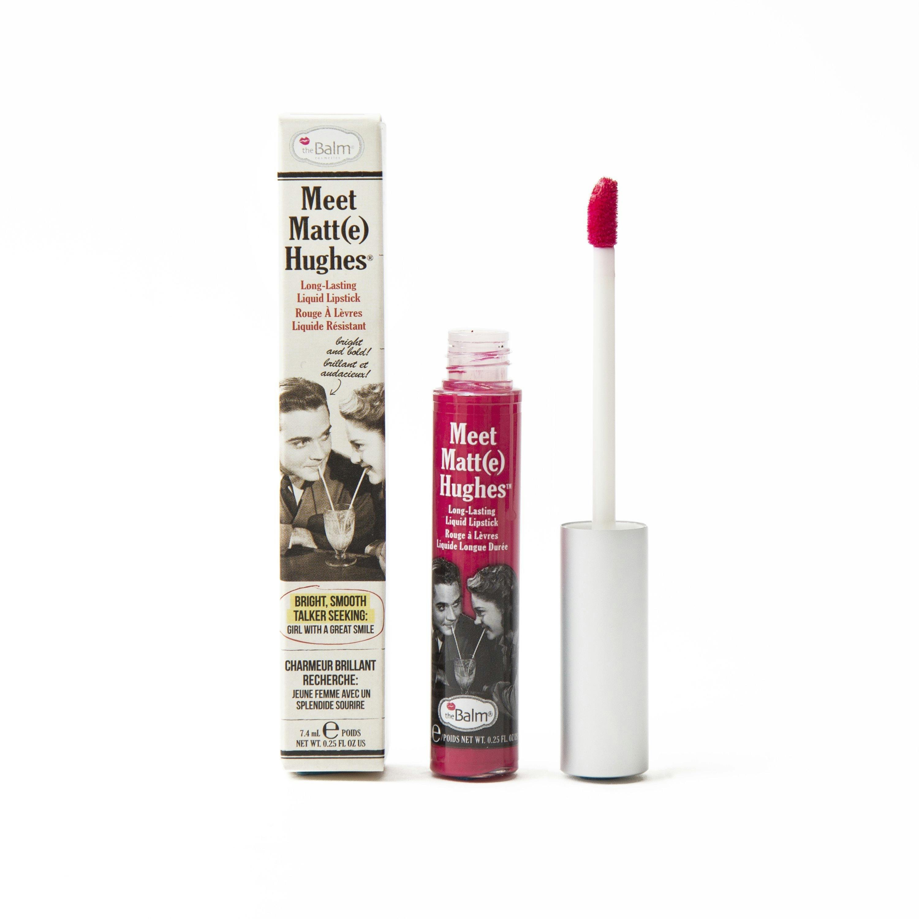 The Balm Meet Matte Hughes Liquid Lipstick Sentimental Warm Magenta 7,4 ml