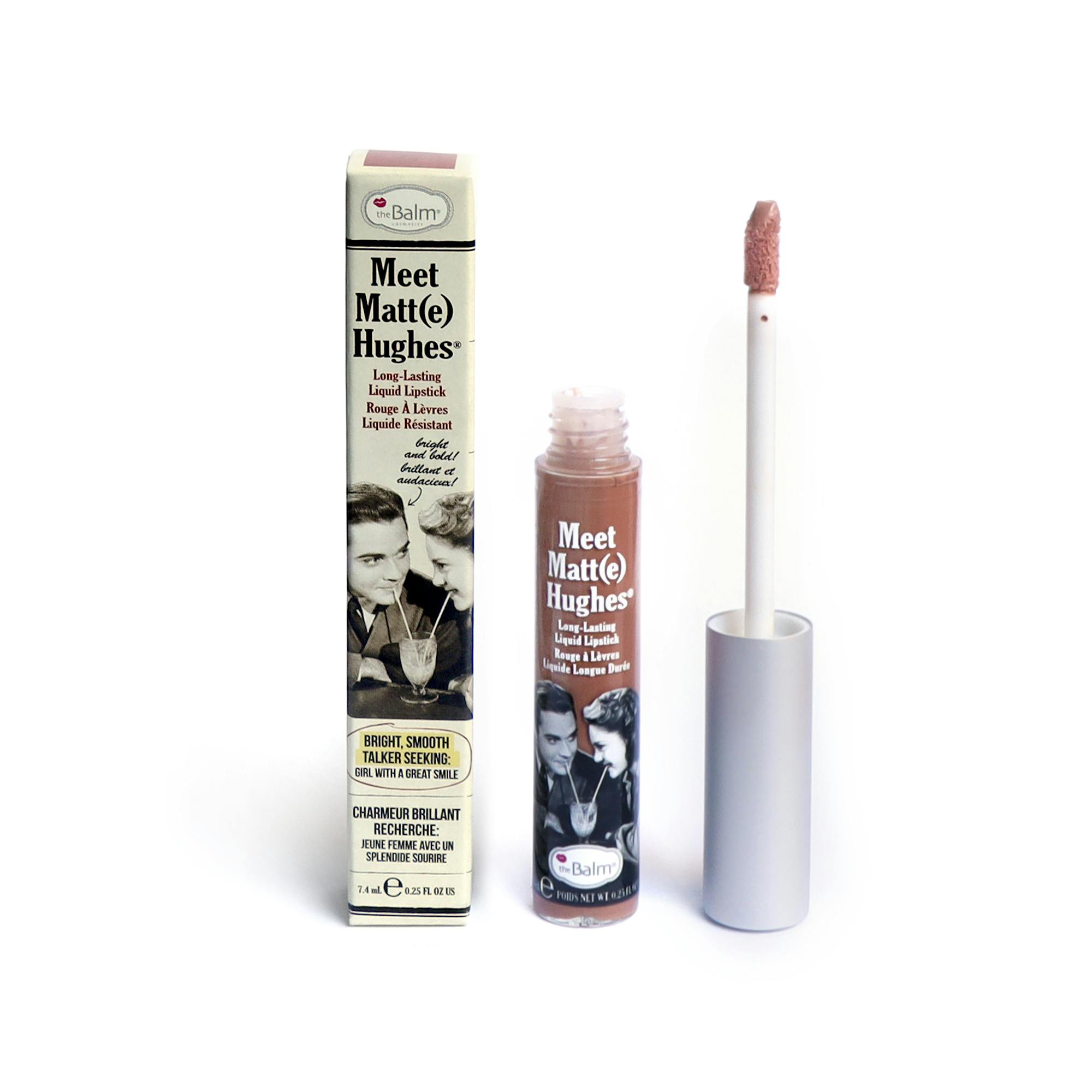 The Balm Meet Matte Hughes Liquid Lipstick Humble 7,4 ml