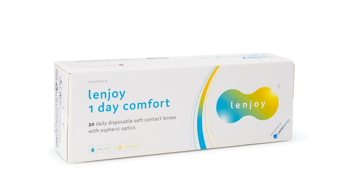Lenjoy  1 Day Comfort (30 lenzen)