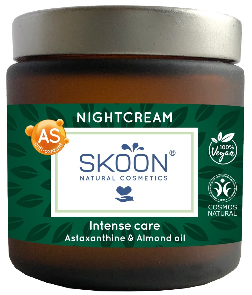 Skoon Nightcream Intense Care - Astaxanthine & Almond Oil