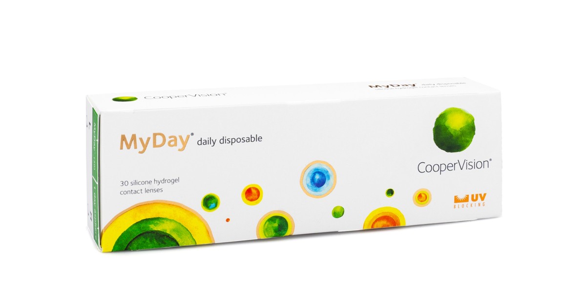 MyDay Kontaktlinsen MyDay daily disposable (30 Linsen)