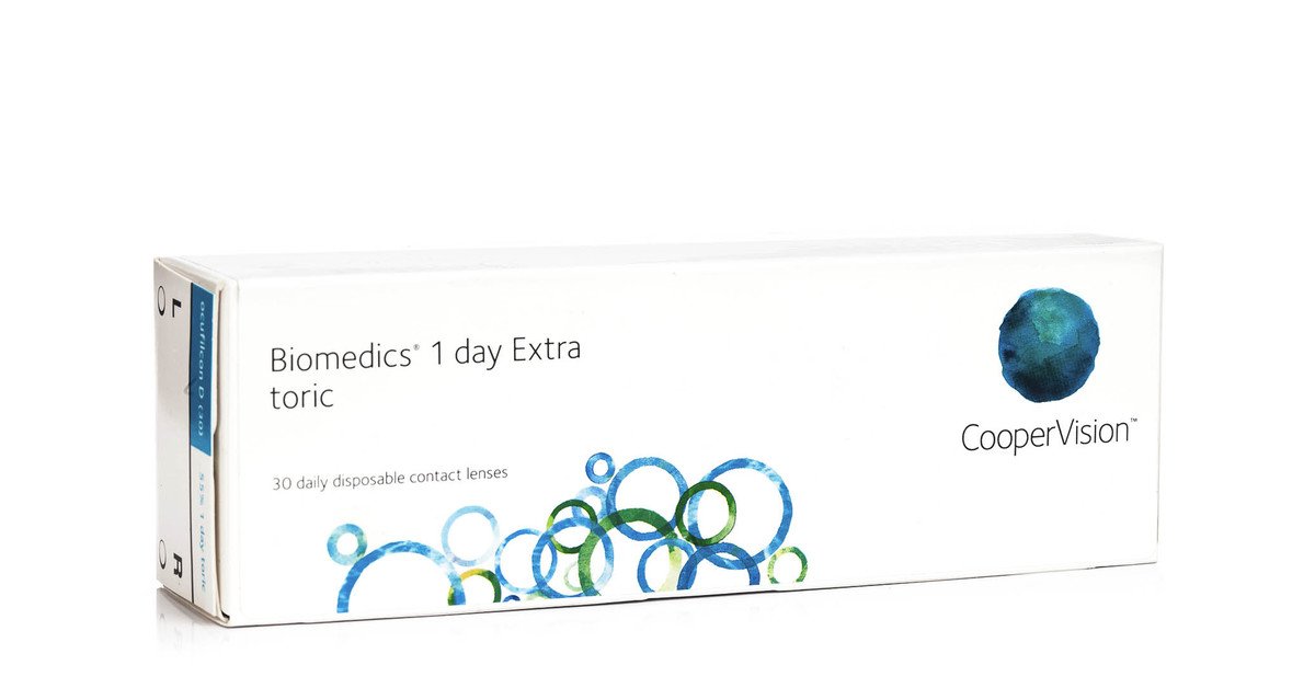 Biomedics 1 Day Extra Toric CooperVision (30 lenzen)