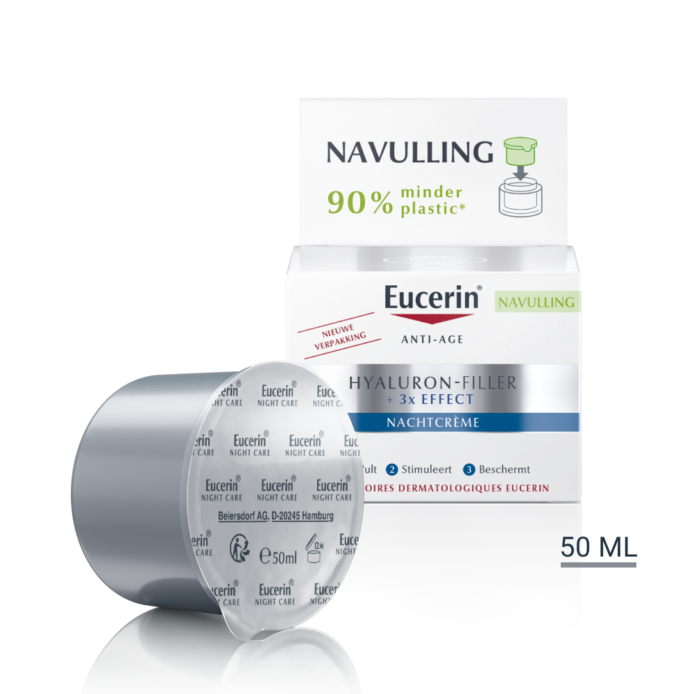 Eucerin Hyaluron-Filler Nachtcrème Navulling