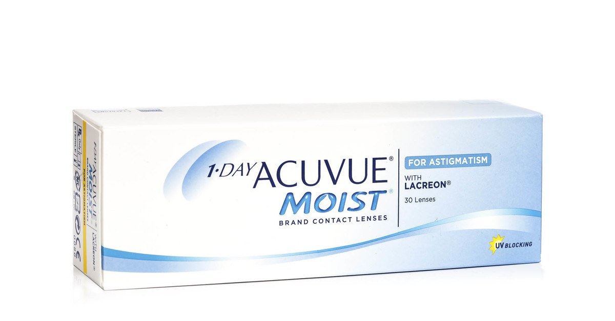 Acuvue 1-DAY  Moist for Astigmatism (30 lenzen)