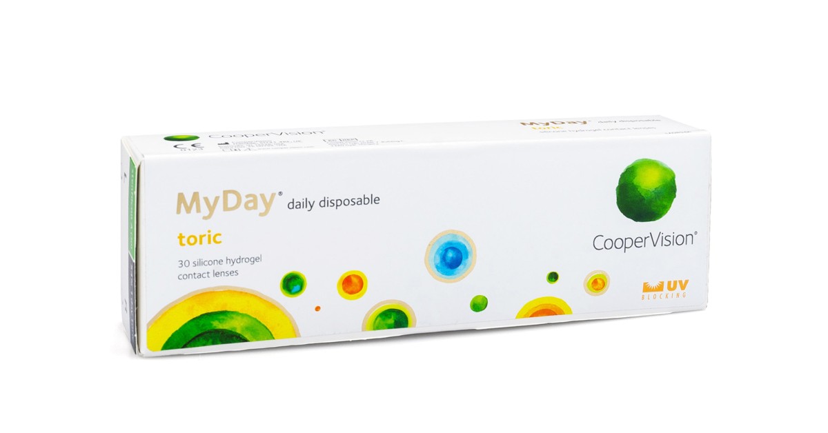 MyDay Kontaktlinsen MyDay daily disposable Toric (30 Linsen)