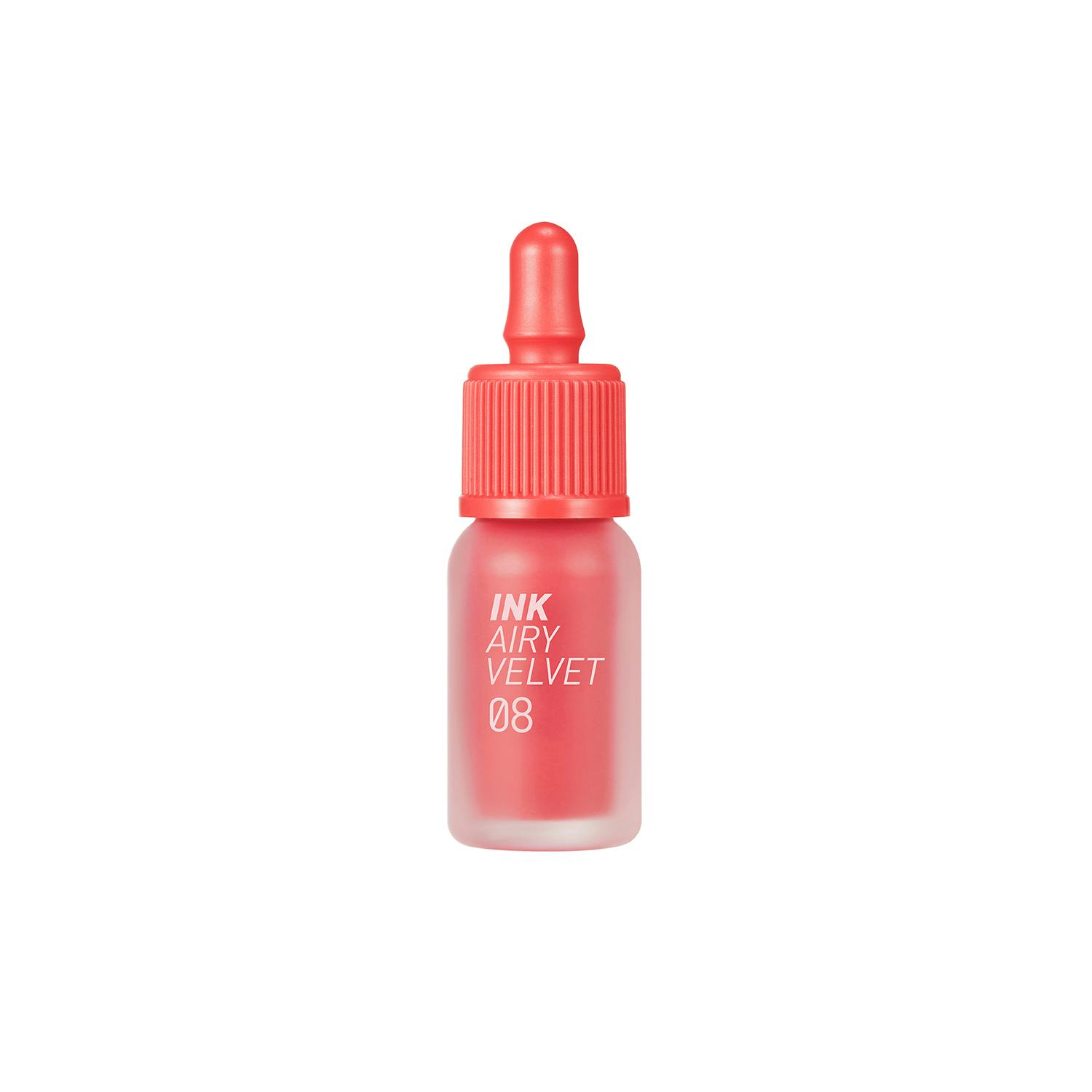 Peripera Ink Airy Velvet 8 Pretty Orange Pink 4 g