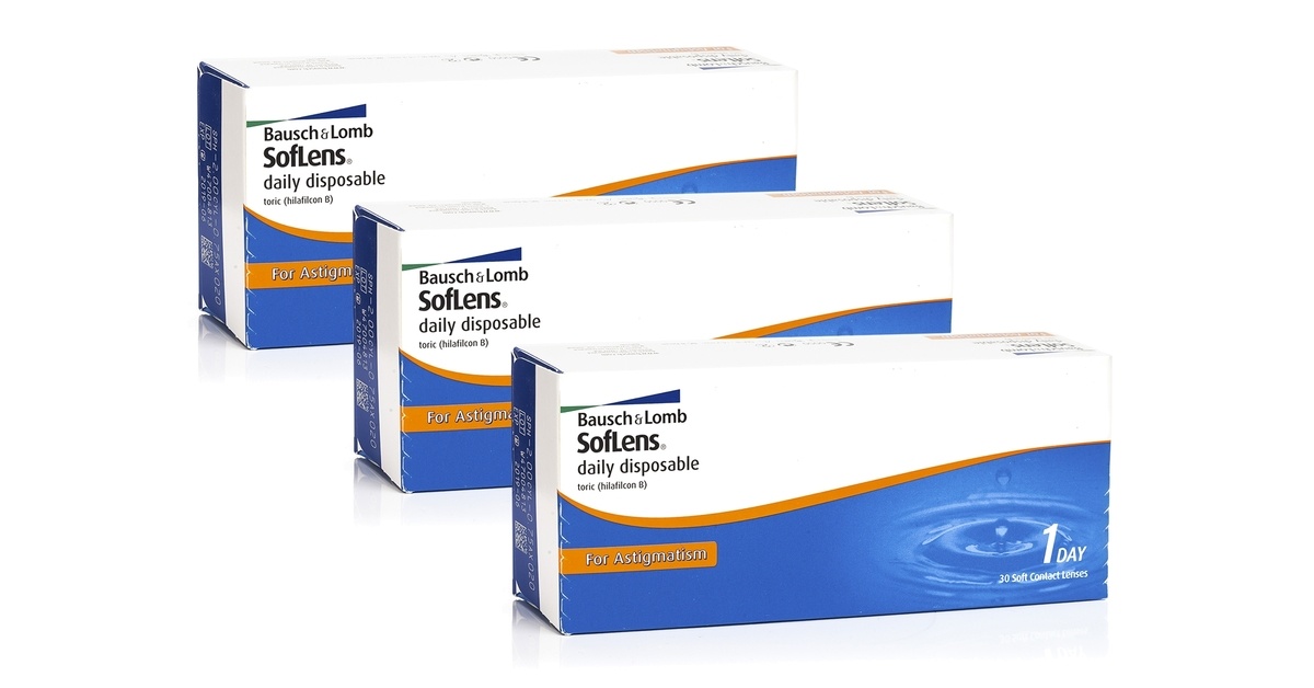 Soflens Daily Disposable for Astigmatism (90 lenzen)