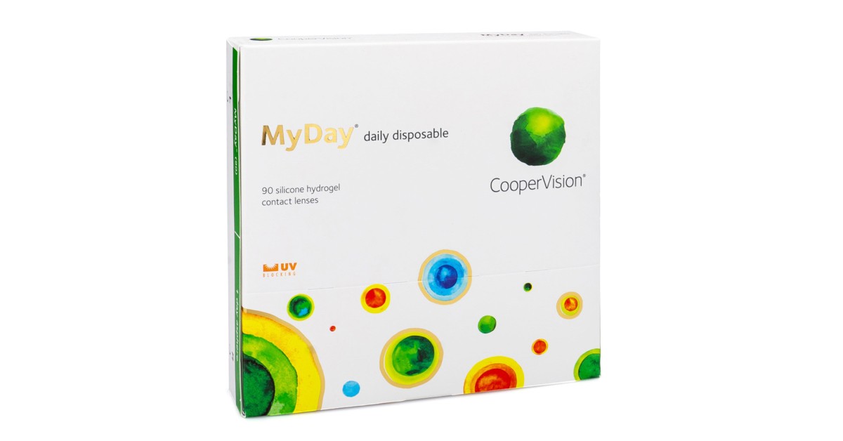 MyDay Kontaktlinsen MyDay daily disposable (90 Linsen)