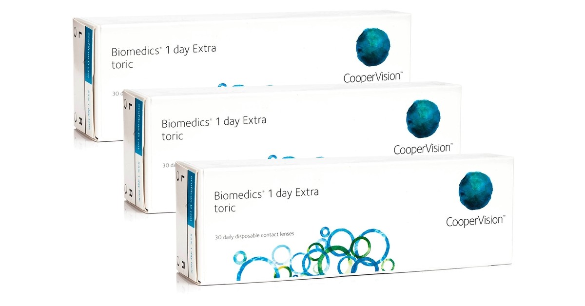 Biomedics 1 Day Extra Toric CooperVision (90 lenzen)