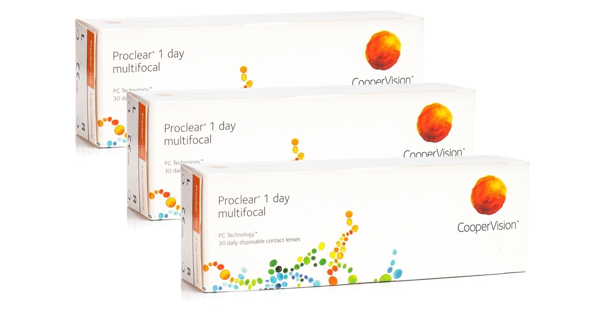 Proclear 1 Day Multifocal CooperVision (90 lenzen)