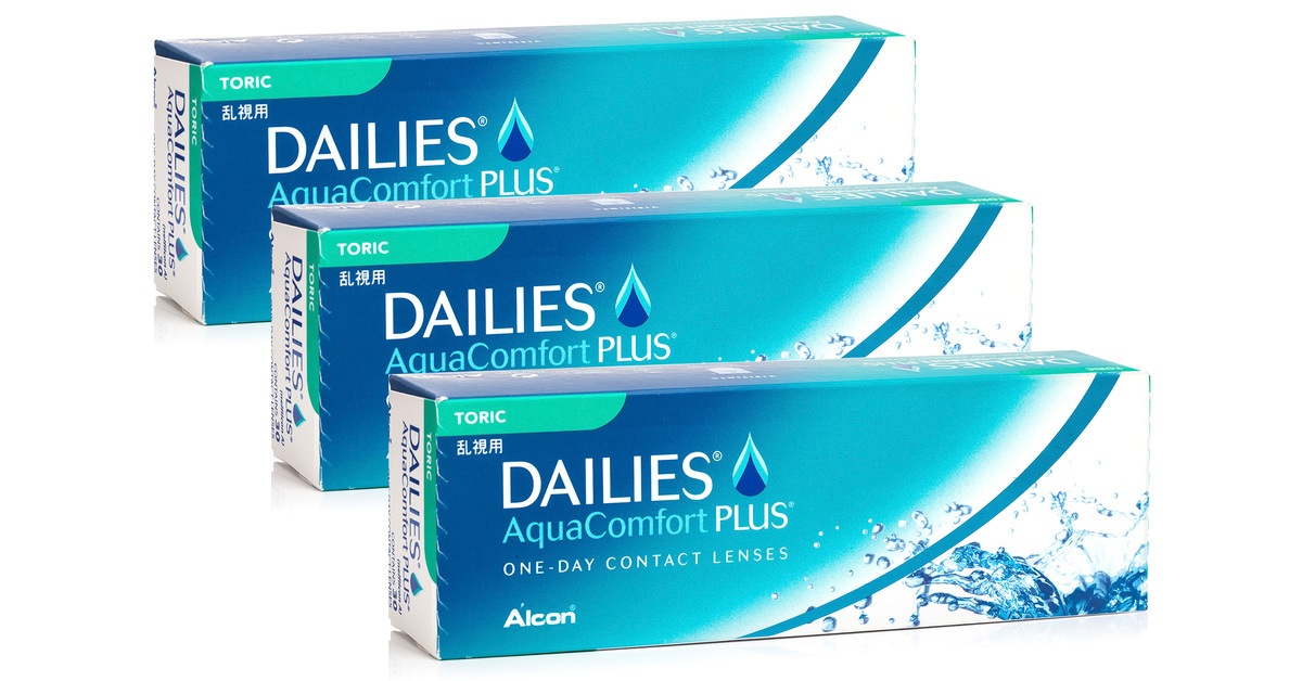Dailies AquaComfort Plus Toric (90 lenzen)