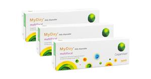 MyDay Kontaktlinsen MyDay daily disposable Multifocal (30 Linsen)