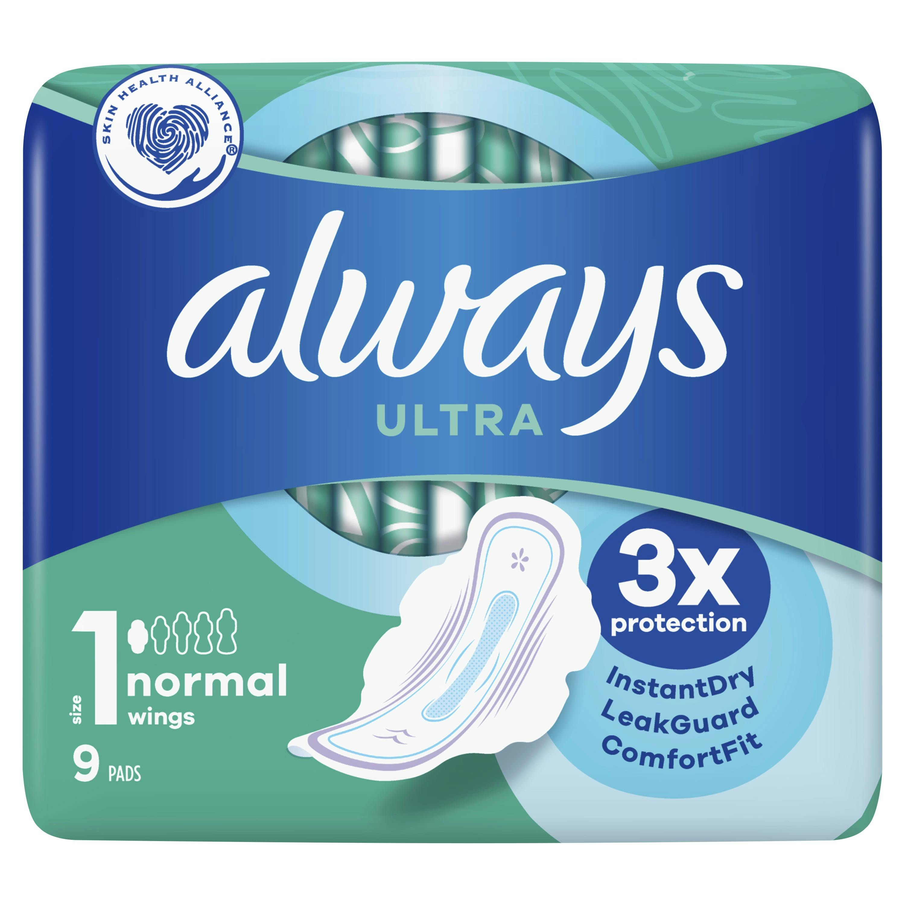 Always Ultra Normale Pads 9 st