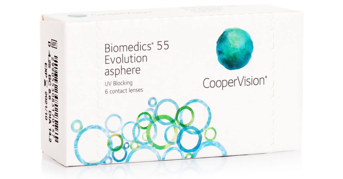 Biomedics 55 Evolution (6 lenzen)