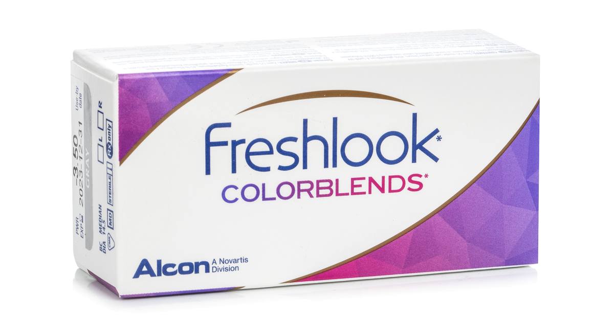 FreshLook ColorBlends mit Stärke (2 Linsen)
