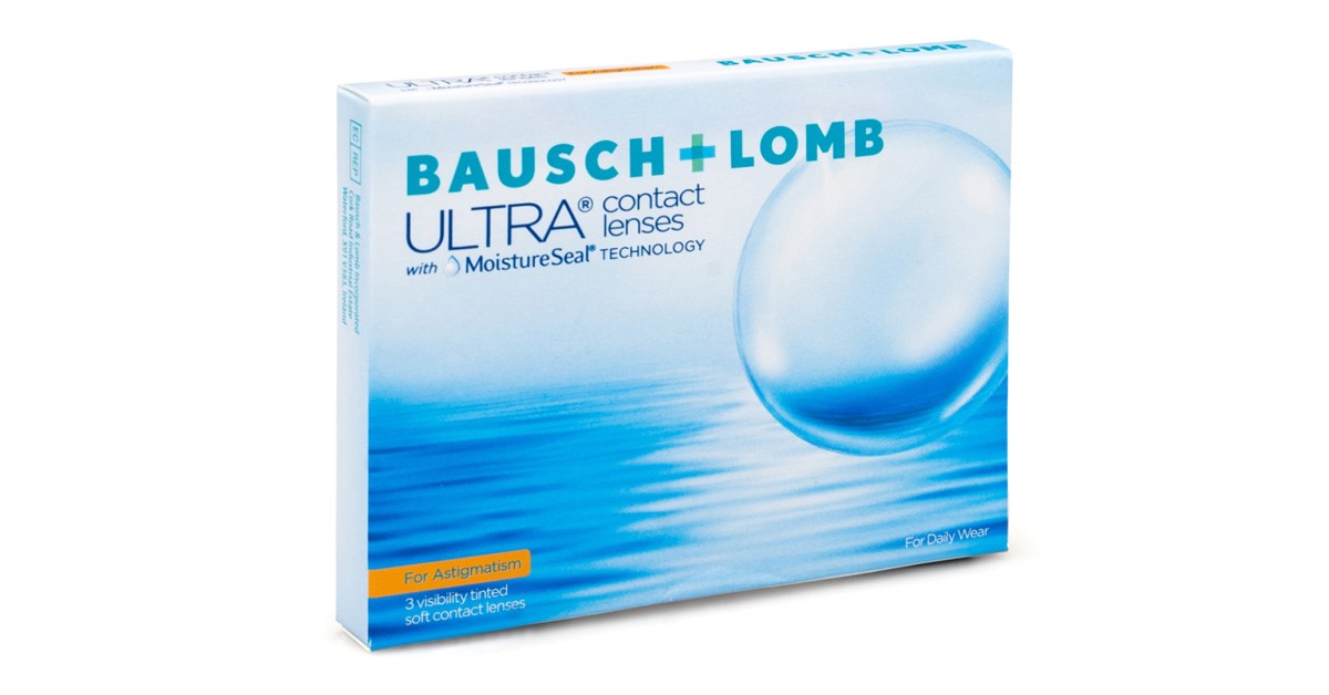 Bausch + Lomb ULTRA  for Astigmatism (3 lenzen)