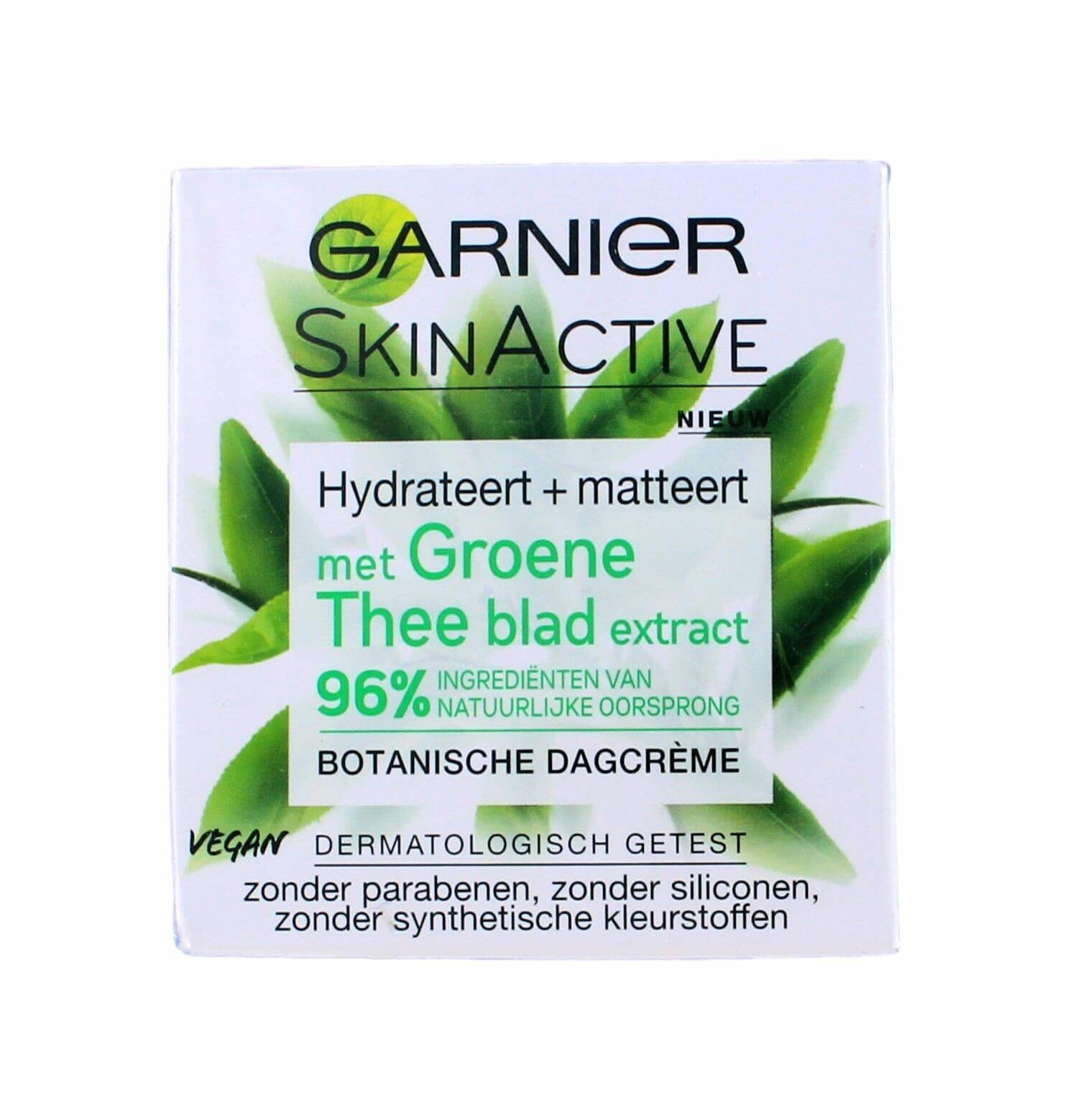 Garnier  Dagcrème 50 ml SkinActive Botanische Met Groene Thee Extract