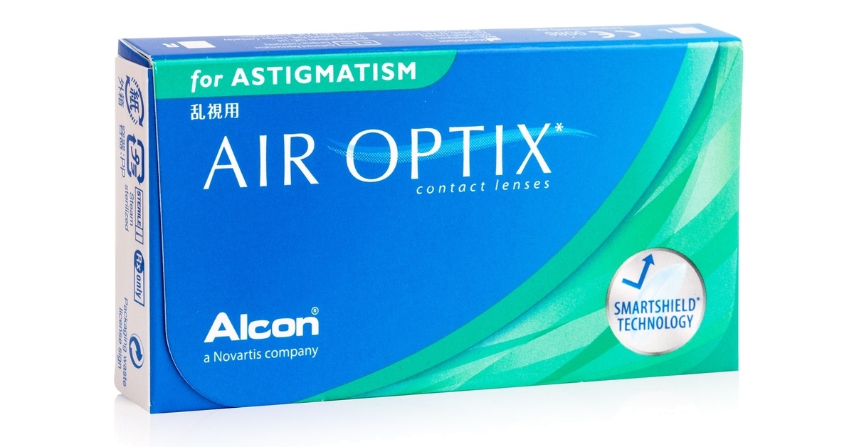 Air Optix for Astigmatism (6 lenzen)