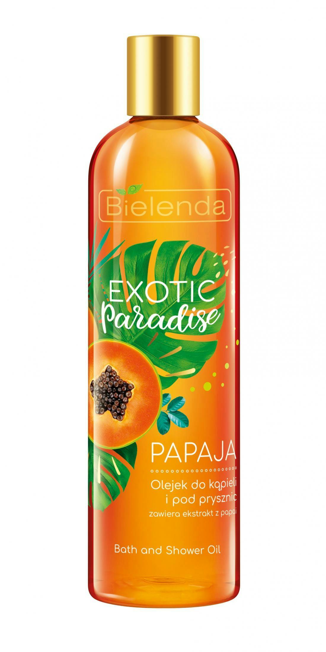 Bielenda Exotic Paradise Bath & Shower Oil Papaya 400 ml