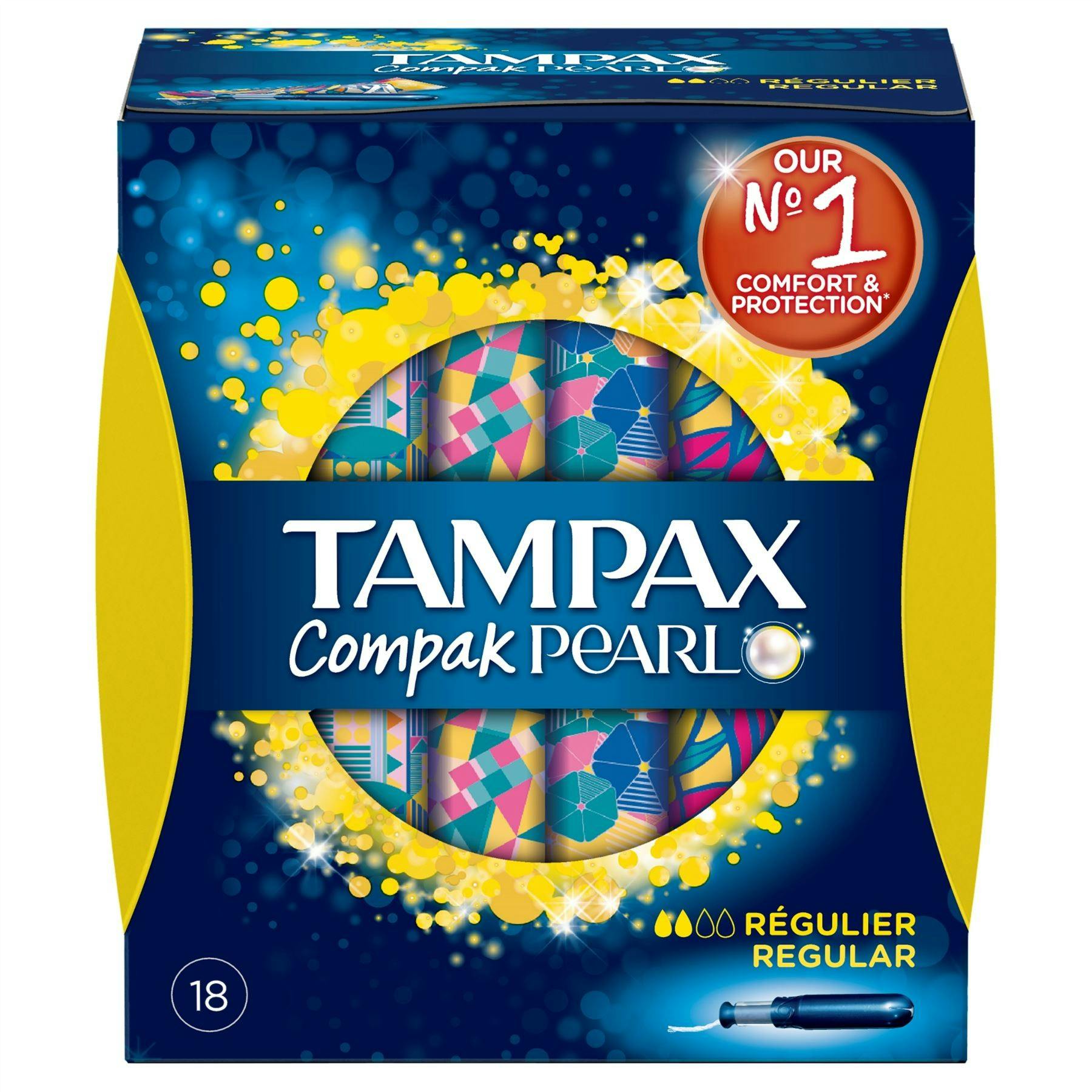 Tampons Normal Pearl Compak Tampax (16 Uds)