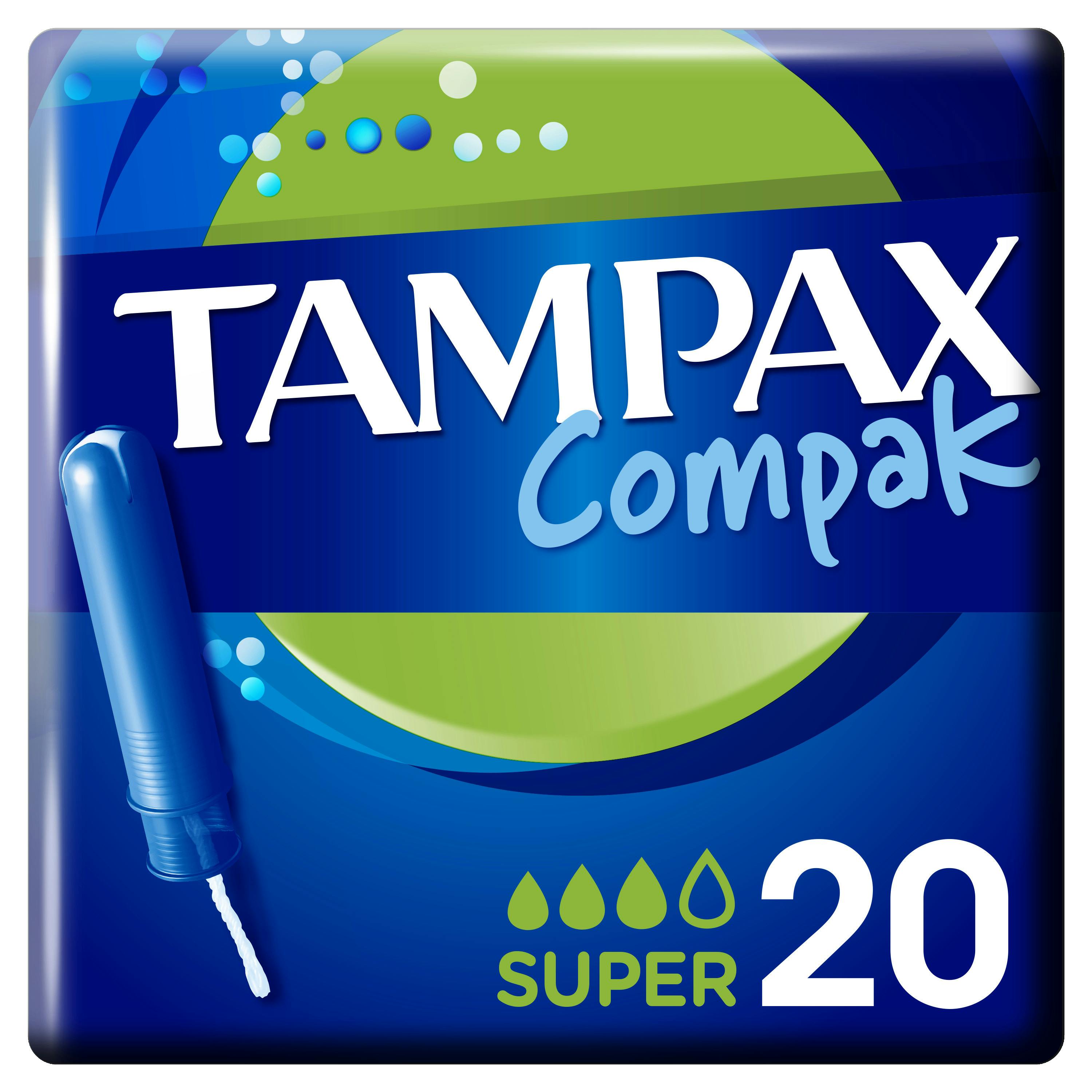 Tampax Compak Super 20 st