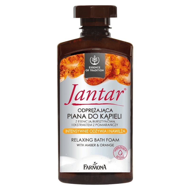 Jantar Relaxing Bath Foam With Amber Essence & Orange Extract 330 ml