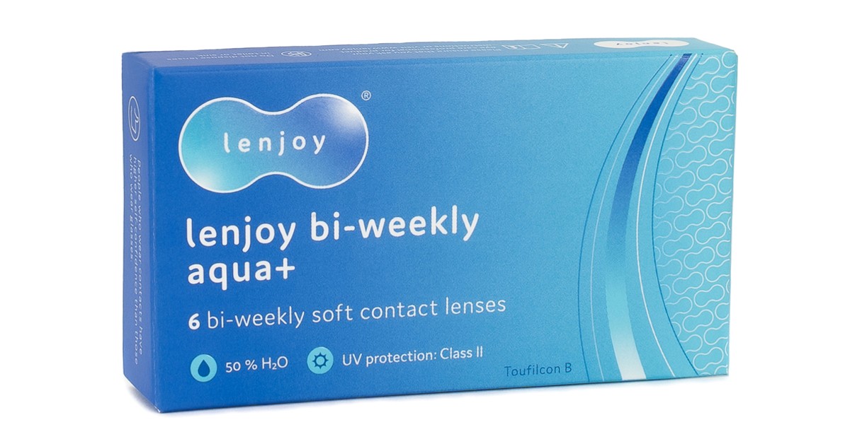 Lenjoy  Bi-weekly Aqua+ (6 lenzen)