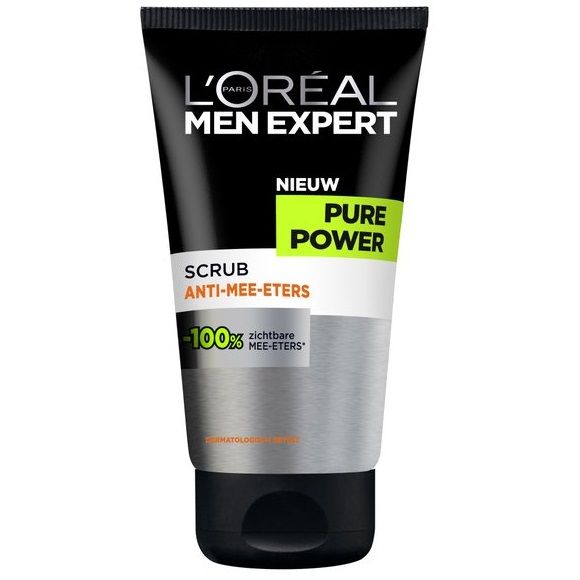 L'Oréal Paris L'Oreal Paris Men Expert Pure Power Anti-Mee-eters - 150ml - Scrub