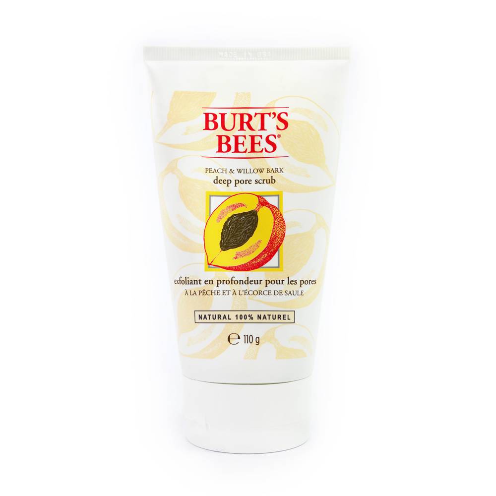 Burt's Bees Scrub 110 gram Deep Pore Peach&Willow