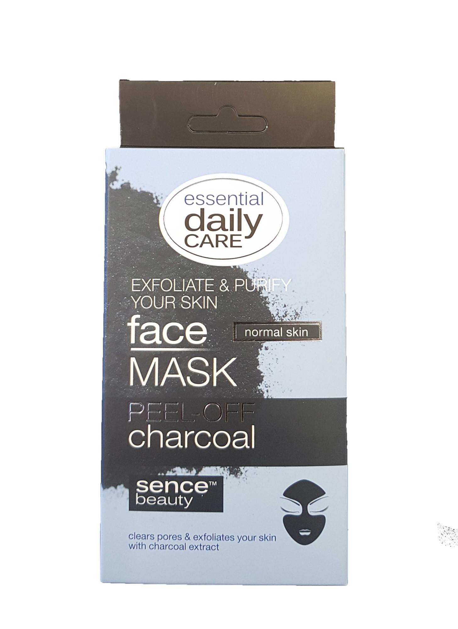 Sence Beauty Gezichtsmasker 5 x 8 gram Peel-off Charcoal