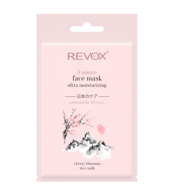 Revuele Revox Gezichtsmaske 3 Minute Cherry Blossom Rice Milk  25 ml