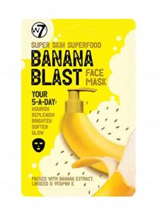 W7 Gezichtsmasker Superfood Banana Blast
