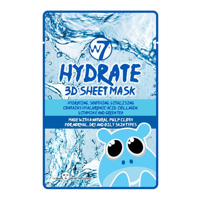 W7 Gezichtsmasker 3D Sheet Hydrate