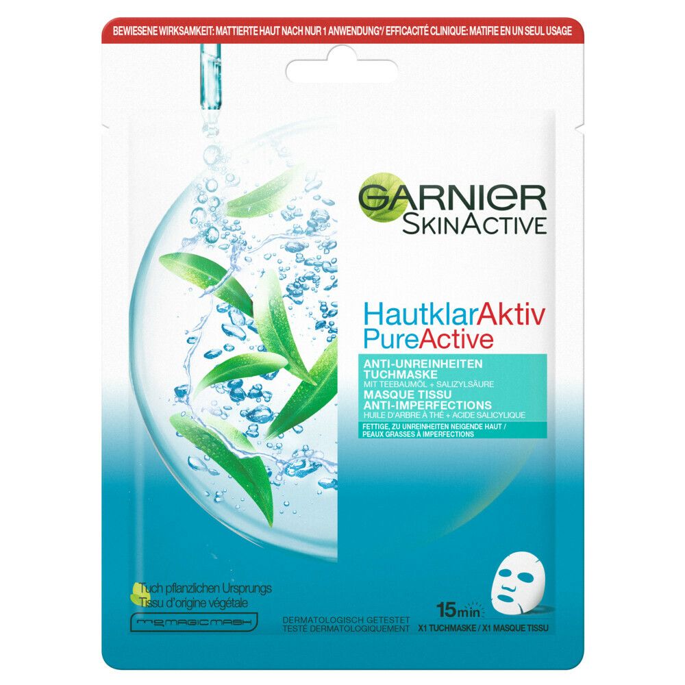 Garnier SkinActive Masker Tissue Tea Tree