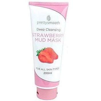 Pretty Smooth Gezichtsmasker 200 ml Modder Masker Strawberry
