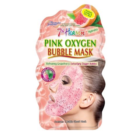 Montagne Jeunesse Masker Pink Oxygen Bubble